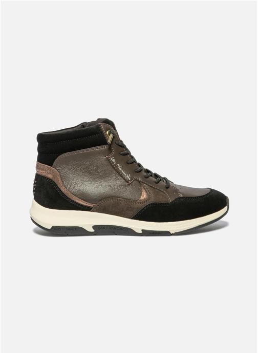TBS Baskets basses Baskets cuir JUNIMID CHOCOLAT / NOIR femme marron