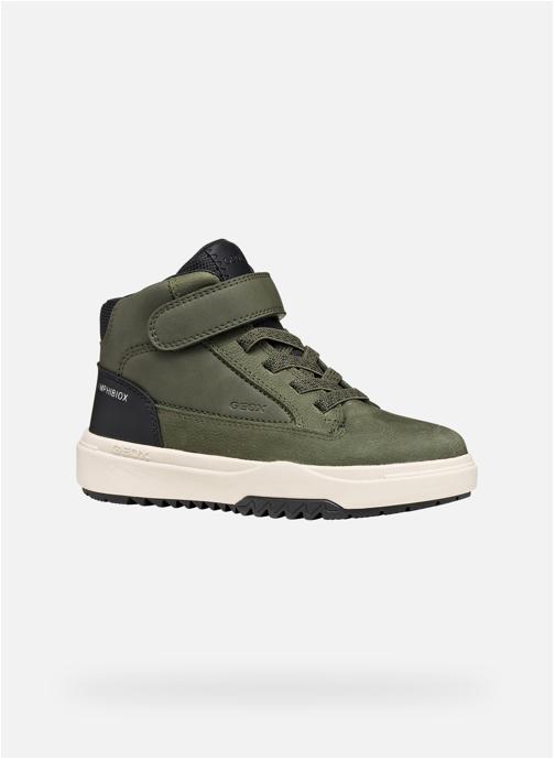 Geox Bottines BUNSHEE BOY garçon vert